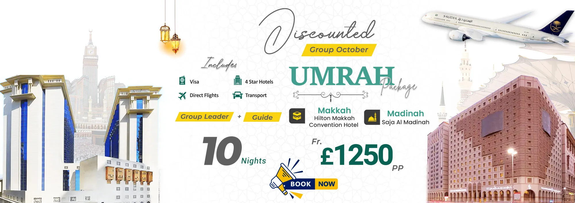 Exclusive group Umrah packages 2024